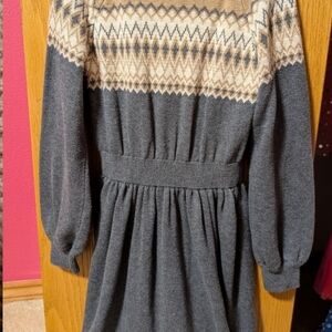 Janie and Jack Tan Knit Sweater